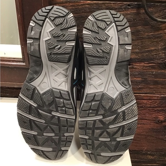 Regatta Lady Vendeavour Waterproof Hiking Boots Black & Teal Walking Boot SZ 9 - Picture 10 of 16